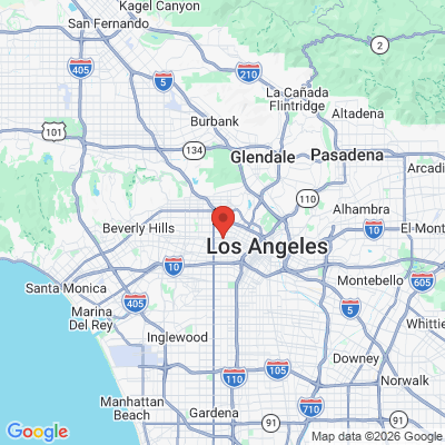 Map to LA Dental office in Los Angeles, CA