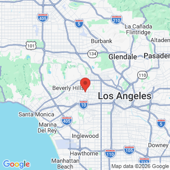 Map to DR HOUMAN NICO MOGHTADER WILSHIRE  office in Los Angeles, CA