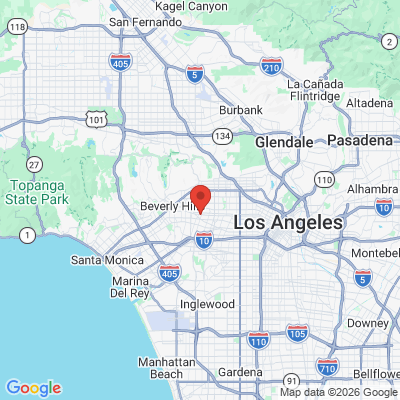 Map to  office in Los Angeles, CA