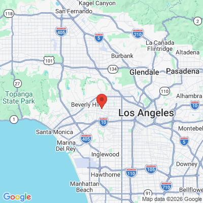 Map to Wilshire Smile Studio office in Los Angeles, CA