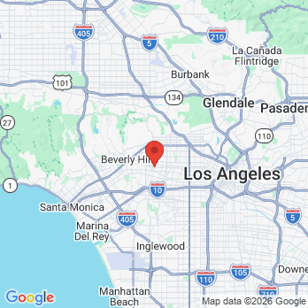 Map to Mid-Wilshire Dental Care office in Los Angeles, CA