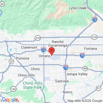 Map to Smile connection  office in Ontario, CA