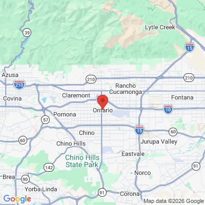 Map to  office in Ontario, CA