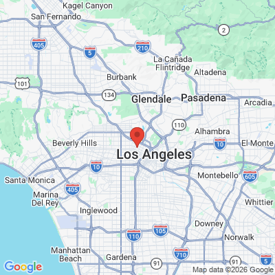 Map to Alpan Orthodontics office in Los Angeles, CA