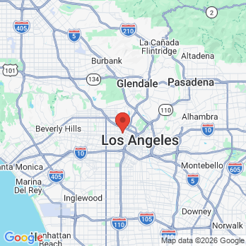 Map to Alpan Orthodontics office in Los Angeles, CA