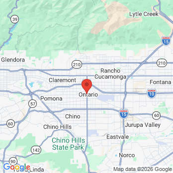 Map to beautiful smile ontario office in Ontario, CA
