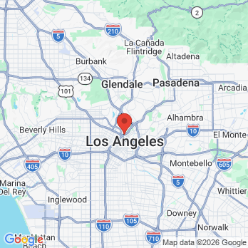 Map to Little Tokyo Dental Group office in Los Angeles, CA