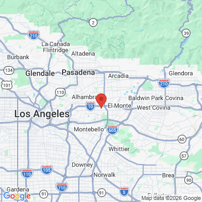 Map to  office in Rosemead, CA