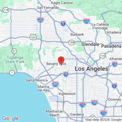 Map to  office in Beverly Hills, CA
