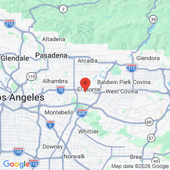 Map to El Monte Dentist by Dr Soto office in El Monte, CA