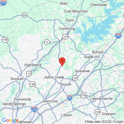 Map to  office in Suwanee, GA