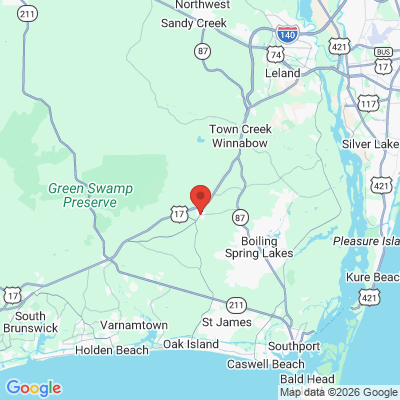 Map to  office in Brunswick Co.