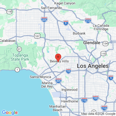 Map to DR. FANNY YACAMAN office in Beverly Hills, CA