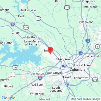 Map to  office in Columbia, SC
