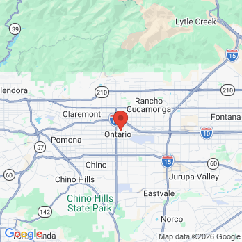 Map to Primary Office office in Ontario, CA
