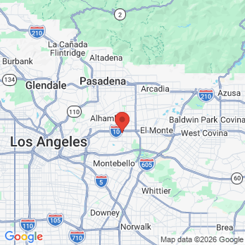 Map to Digital Dental office in Rosemead, CA