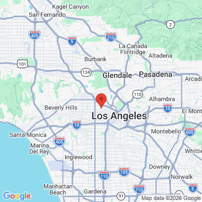 Map to  office in Los Angeles, CA