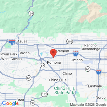 Map to Primary Office office in Pomona, CA