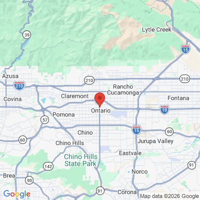 Map to  office in Ontario, CA