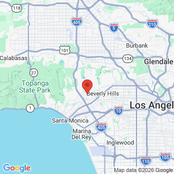 Map to Campus Smiles-UCLA office in Westwood, CA