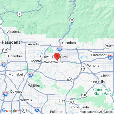 Map to Orabell Dental Implant Centers office in West Covina, CA