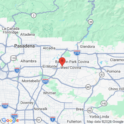 Map to Primary Office office in Baldwin Park, CA