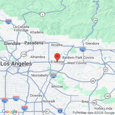 Map to  office in El Monte, CA