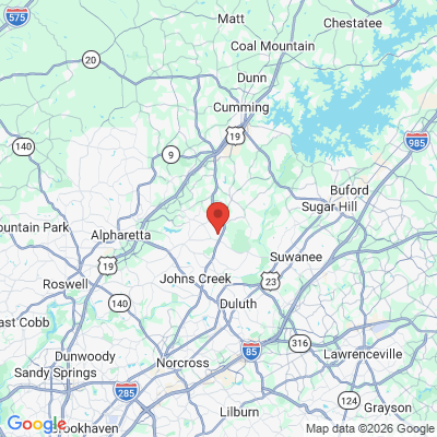 Map to  office in Suwanee, GA