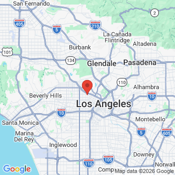 Map to Saban Community Clinic - Virgil office in La, CA