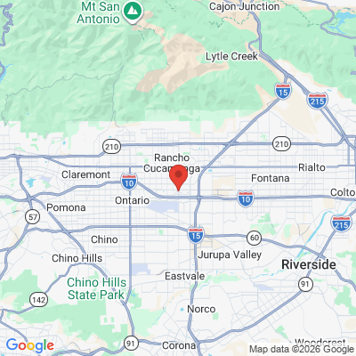 Map to  office in Ontario, CA