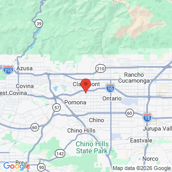 Map to KDC and orhto office in Pomona, CA
