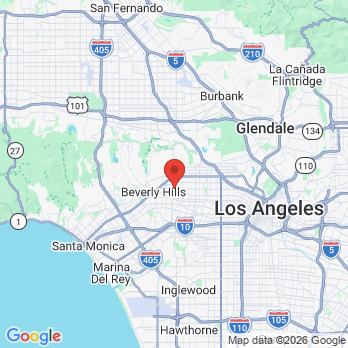 Map to Saban Community Clinic: Beverly Health Center office in Los Angeles, CA