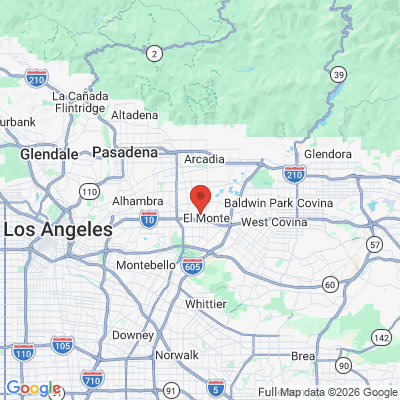 Map to  office in El Monte, CA