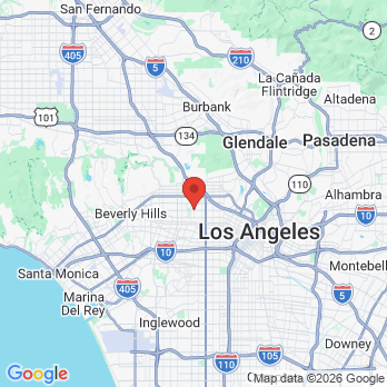 Map to Kevin E. Lew, DDS, MD, Inc. office in Los Angeles, CA