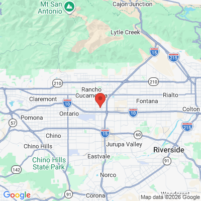 Map to  office in Ontario, CA