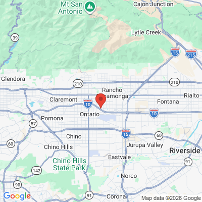 Map to  office in Ontario, CA