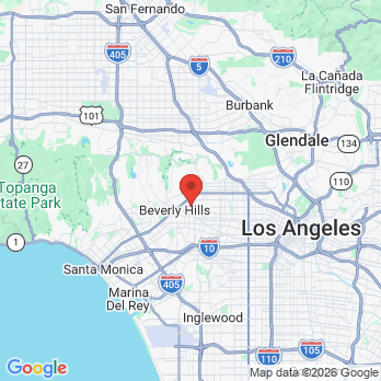 Map to PINAR & WAGNER office in West Hollywood, CA