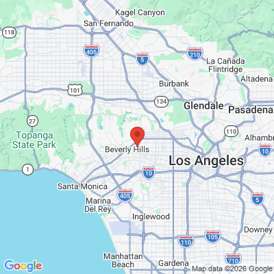 Map to PINAR & WAGNER office in West Hollywood, CA