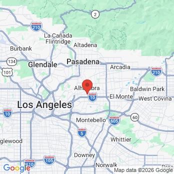 Map to Primary Office office in Alhambra, CA