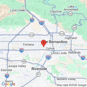 Map to Dr. Harpreet S. Gill office in Colton, CA