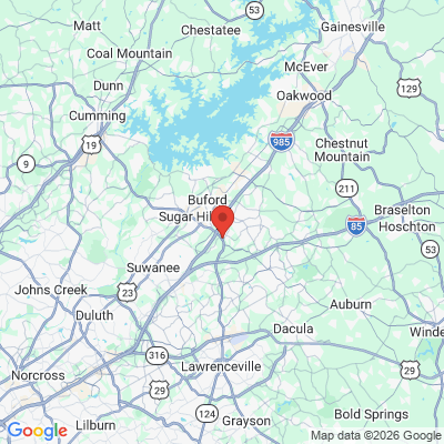 Map to  office in Buford, GA
