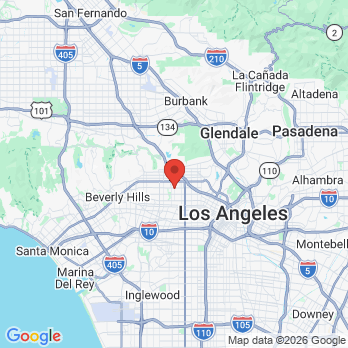 Map to Ellis C. Wong, DDS, Inc. office in Los Angeles, CA
