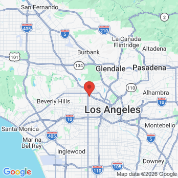 Map to Primary Office office in Los Angeles, CA