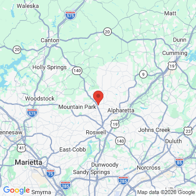 Map to  office in Alpharetta, GA