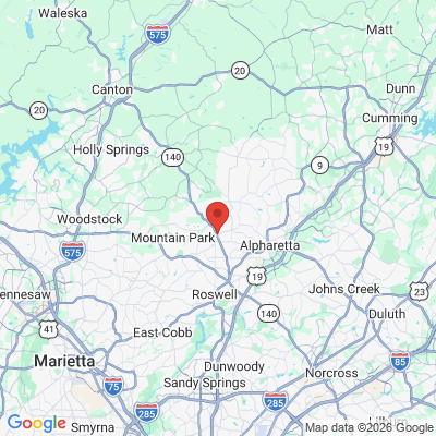 Map to  office in Alpharetta, GA