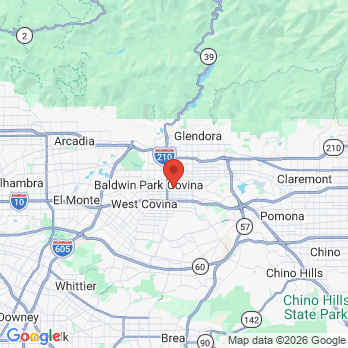 Map to Smiles west of Covina office in Covina, CA