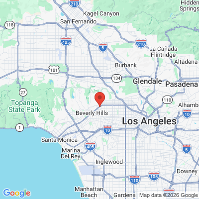 Map to Smile Lounge West Hollywood  office in West Hollywood, CA