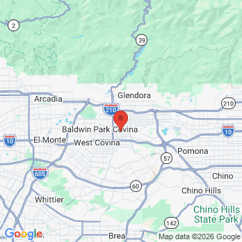 Map to Primary Office office in Covina, CA