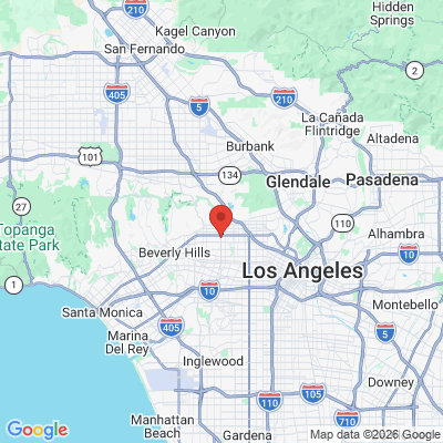 Map to Dentique by Ruhee / Dr. Ruhee Jaffer (DDS) office in Los Angeles, CA