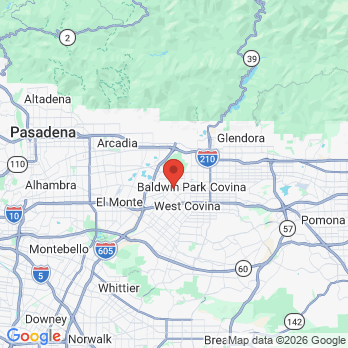 Map to Shanabo Dental Clinic office in Baldwin Park, CA